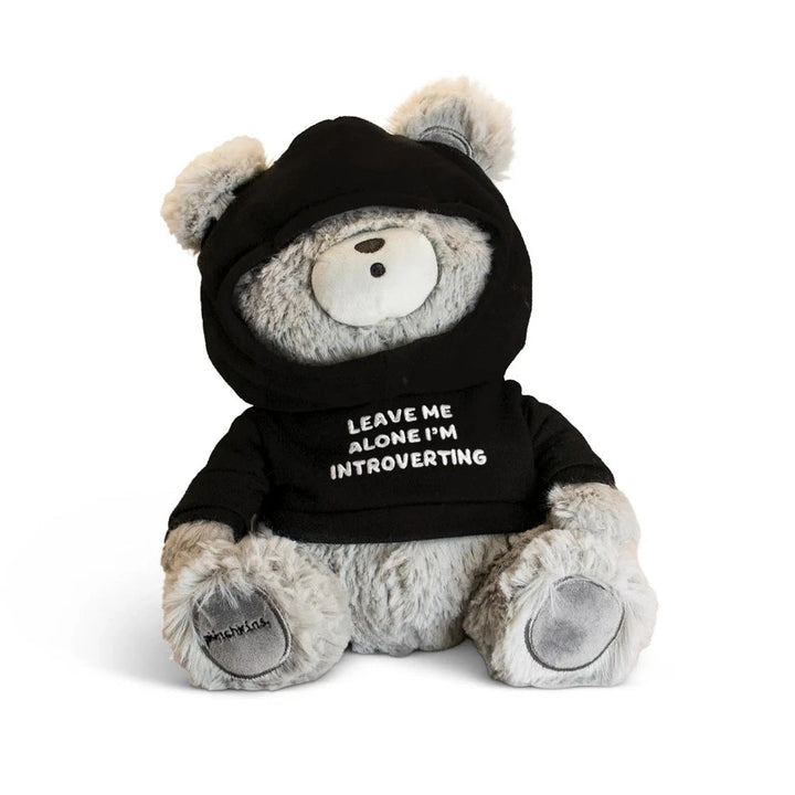 Punchkins Toy Stuffed Plush "Leave Me Alone, I'm Introverting" Plushie