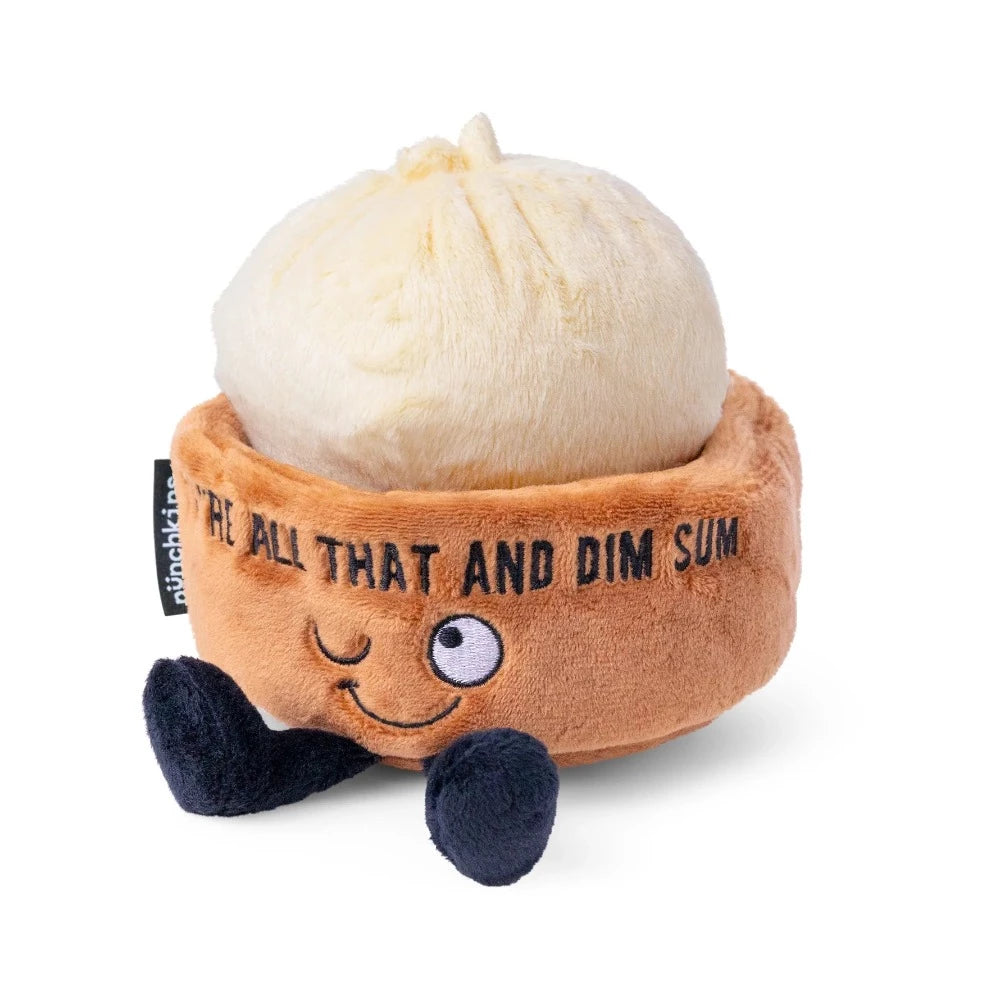 Punchkins Toy Stuffed Plush "You're All That & Dim Sum" Plushie