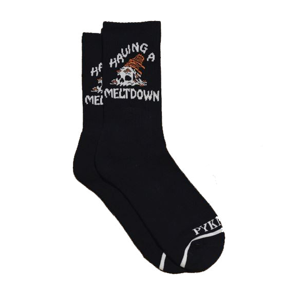 Pyknic Socks & Tees Having a Meltdown Socks