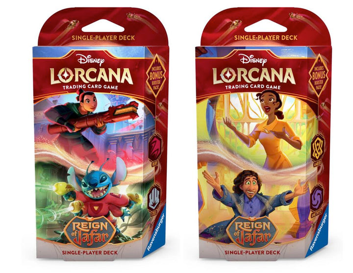 Ravensburger Games Disney Lorcana Reign of Jafar Starter Deck - 1 random style