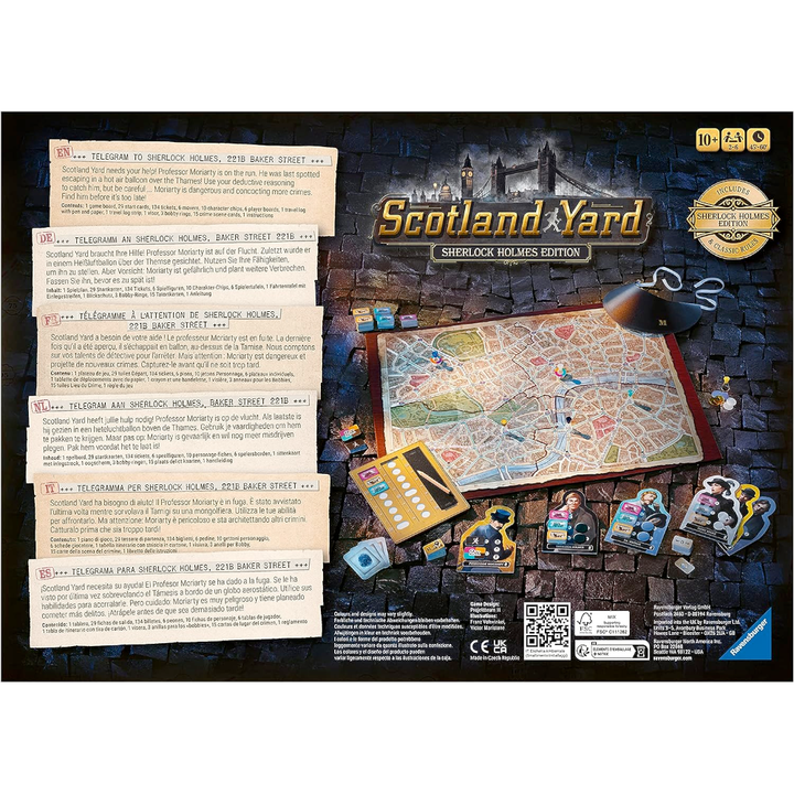 Ravensburger Games Scotland Yard: Sherlock Holmes Edition