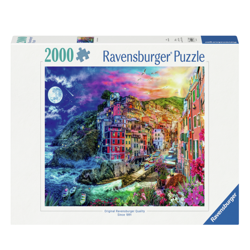 Ravensburger Puzzles Ravensburger Colorful Cinque Terre 2000 Pc Puzzle