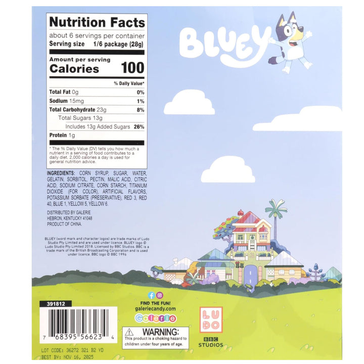 Redstone Foods Candy Bluey Jumbo Gummy