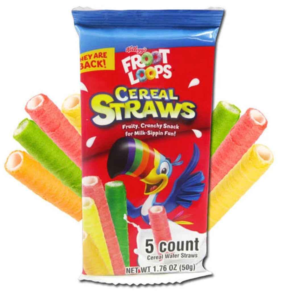 Redstone Foods Candy Kelloggs Froot Loop Cereal Straws