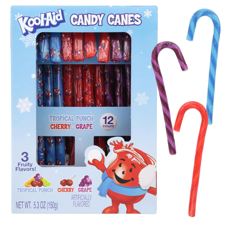 Redstone Foods Candy Kool-Aid Flavored Candy Canes