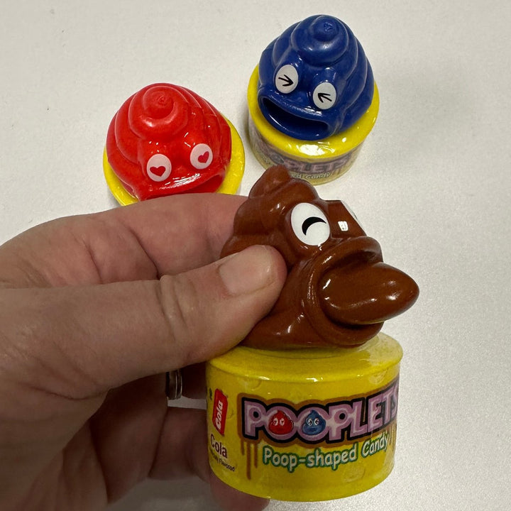 Redstone Foods Candy Pooplets - Poop Shaped Candy (1 random style)