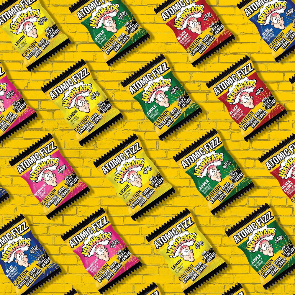Redstone Foods Candy Warheads Atomic Fizz Canister