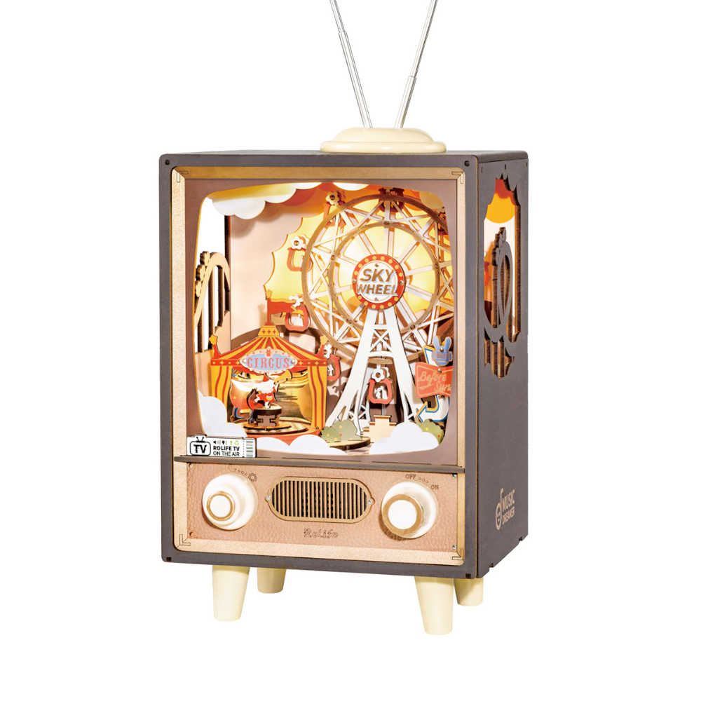 Robotime / Hands Craft Arts & Crafts DIY Sunset Carnival Music Box