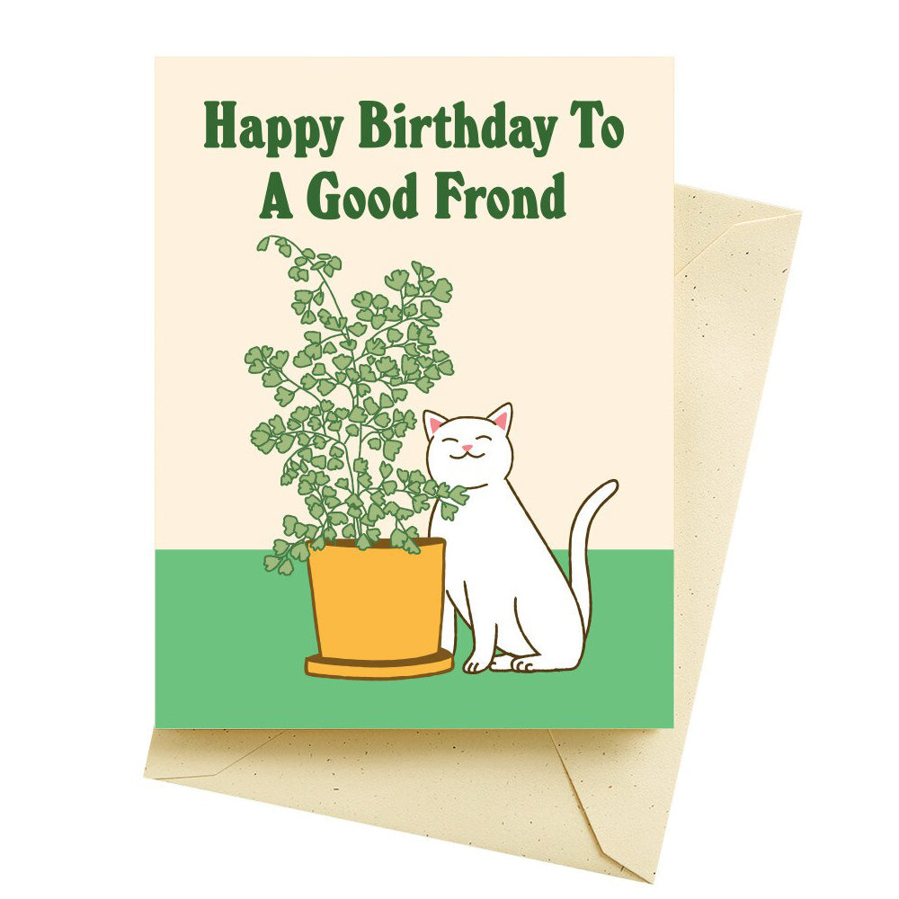 Seltzer Bags & Pouches Happy Birthday  to a Good Frond Card