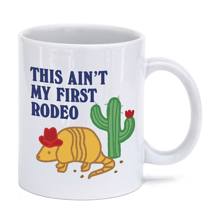 Seltzer Greeting Cards Armadillo Not My First Rodeo