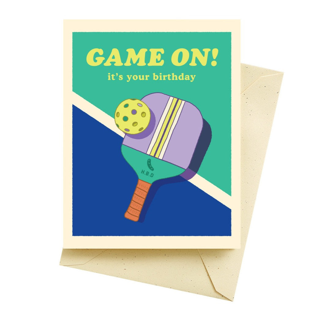 Seltzer Greeting Cards Pickleball Player Gear
