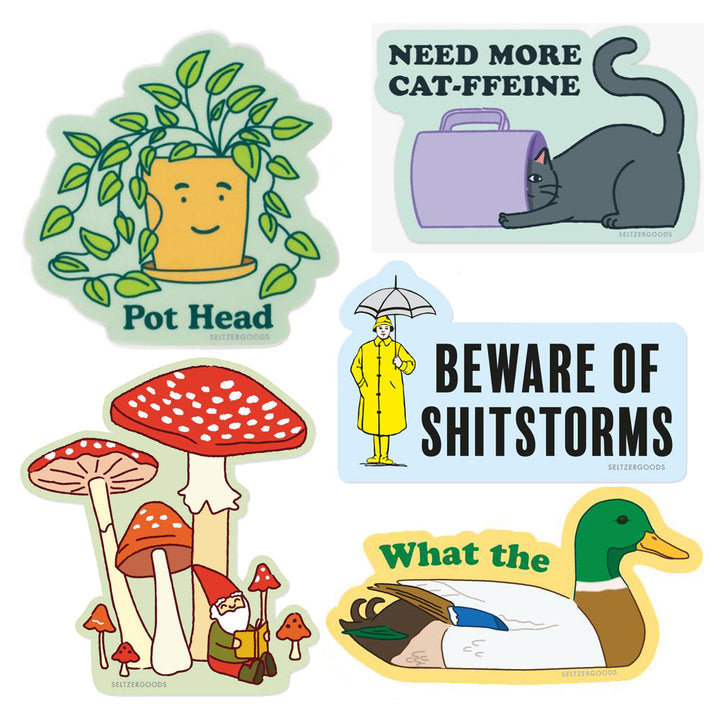 Seltzer Magnets & Stickers Seltzer Sticker