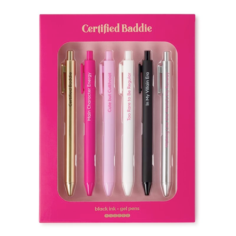 Snifty Office Goods Certified Baddie Pen Set
