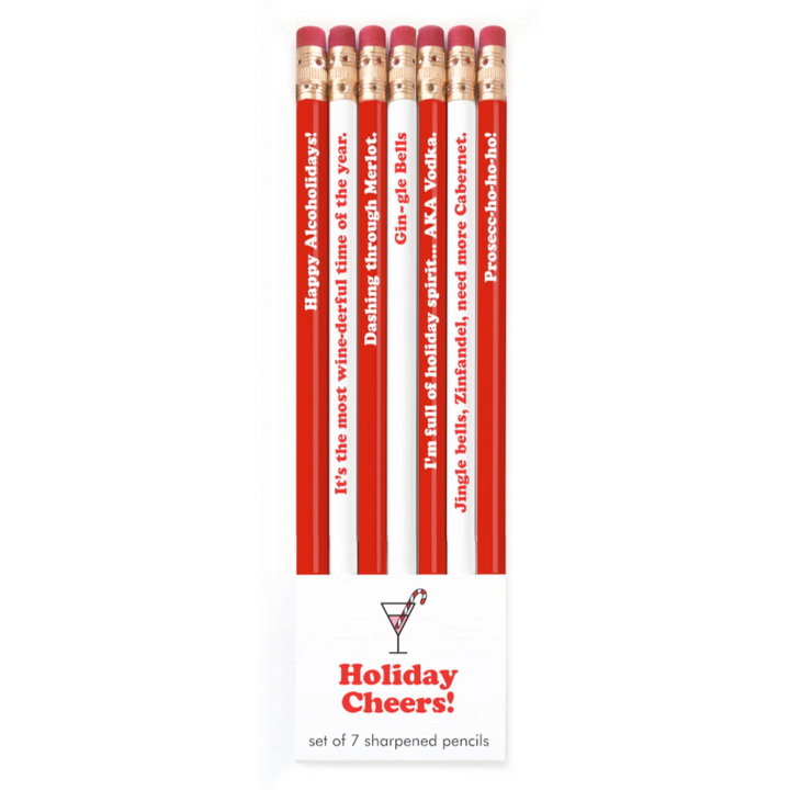 Snifty Office Goods Holiday Cheers Pencil Set