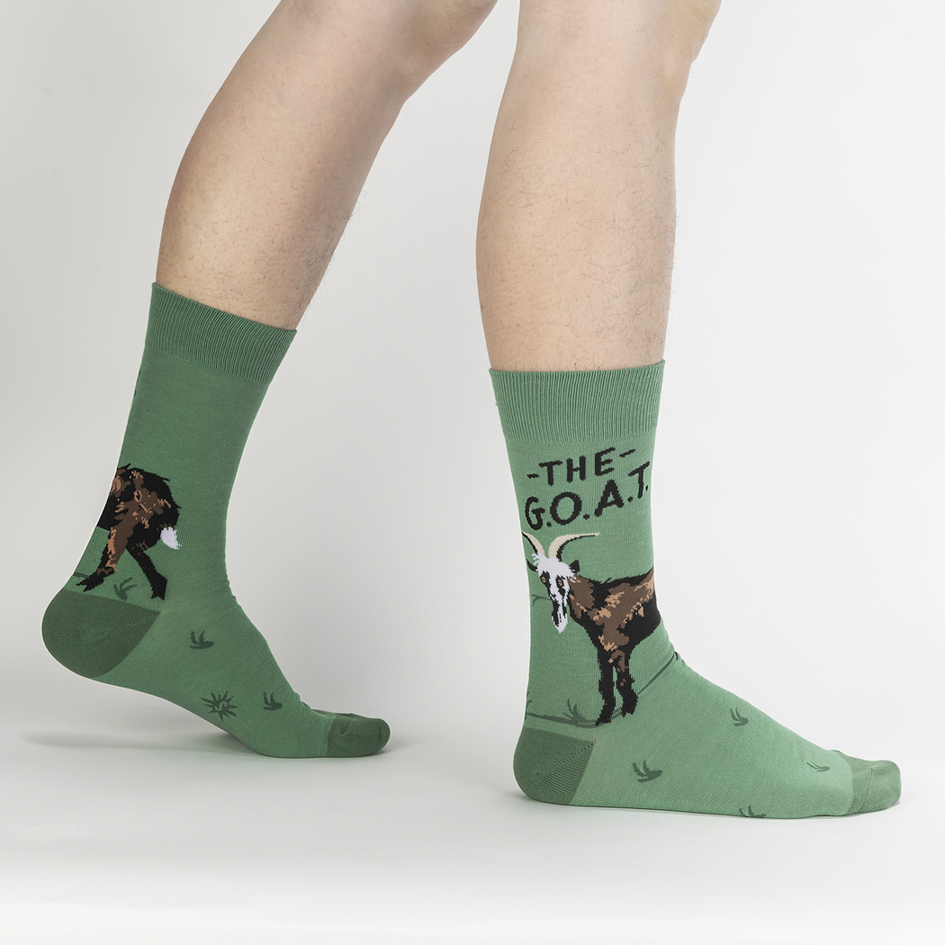 Sock IT TO Me Socks & Tees The G.O.A.T. Men's Socks