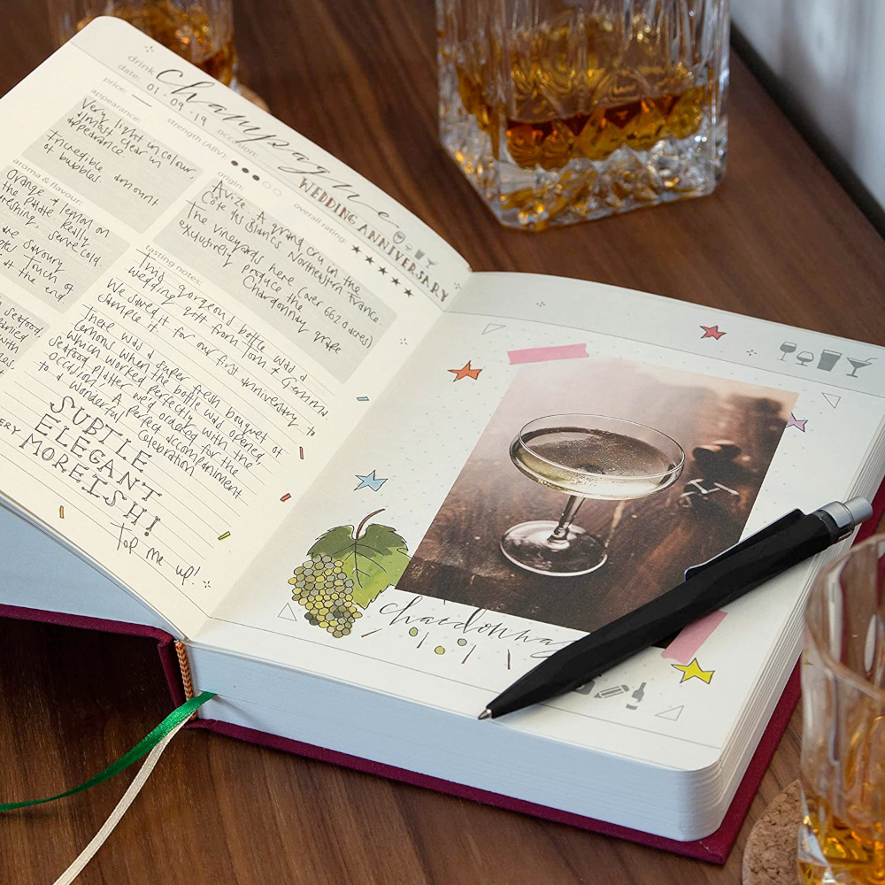 SUCK UK Journals & Notebooks My Drinks Journal