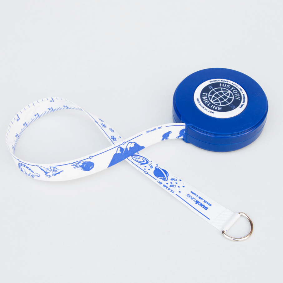 SUCK UK Office Goods World Timeline Tape - History Unravelled