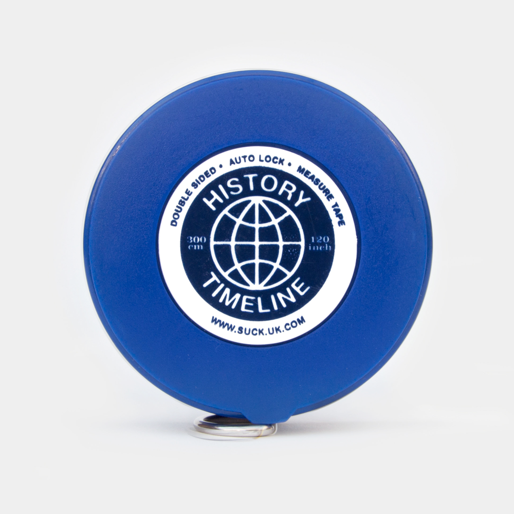 SUCK UK Office Goods World Timeline Tape - History Unravelled