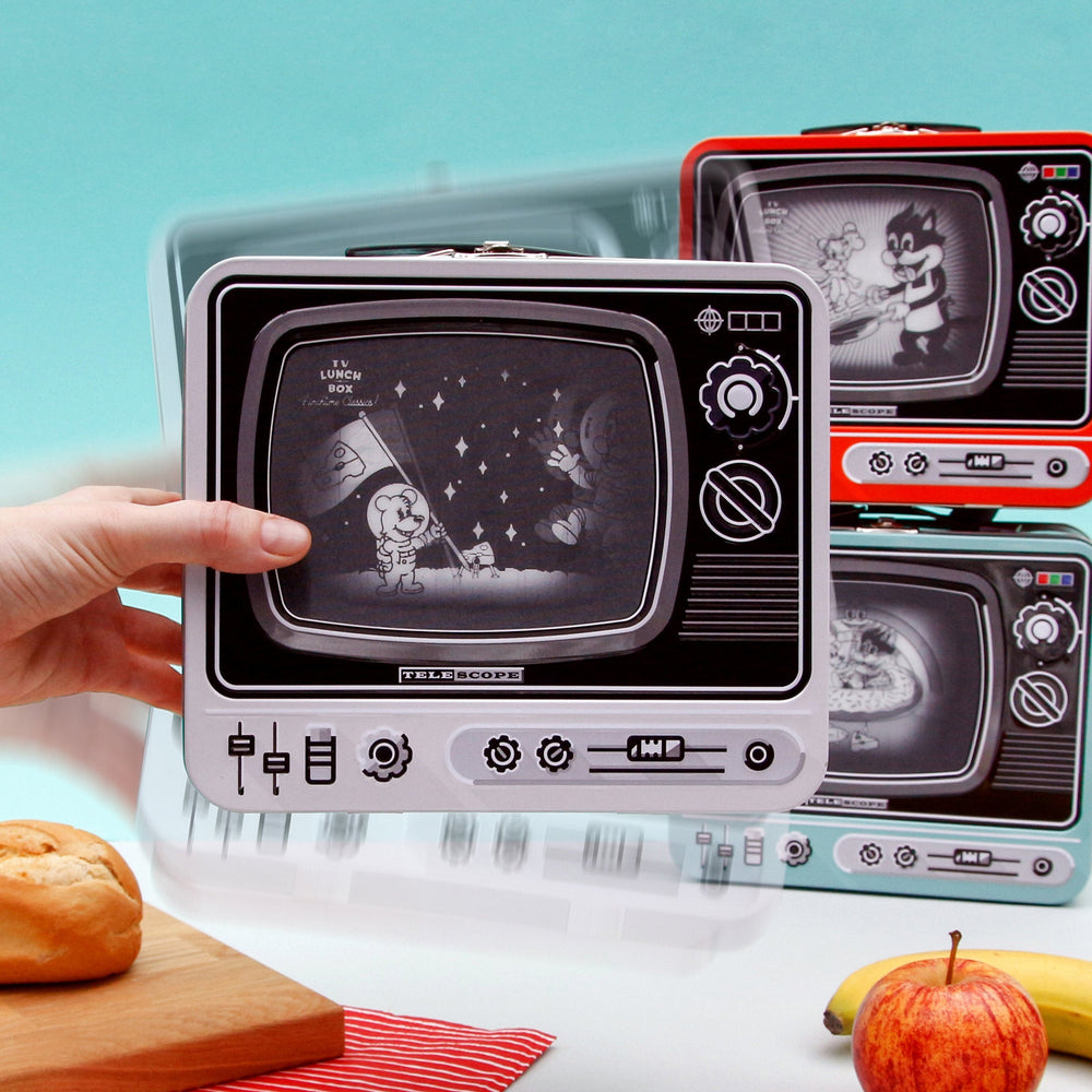SUCK UK Toy Novelties Retro Tv Cartoon Lunch Box