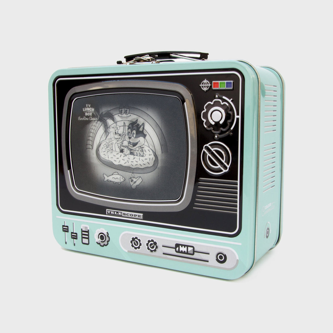 SUCK UK Toy Novelties Retro Tv Cartoon Lunch Box