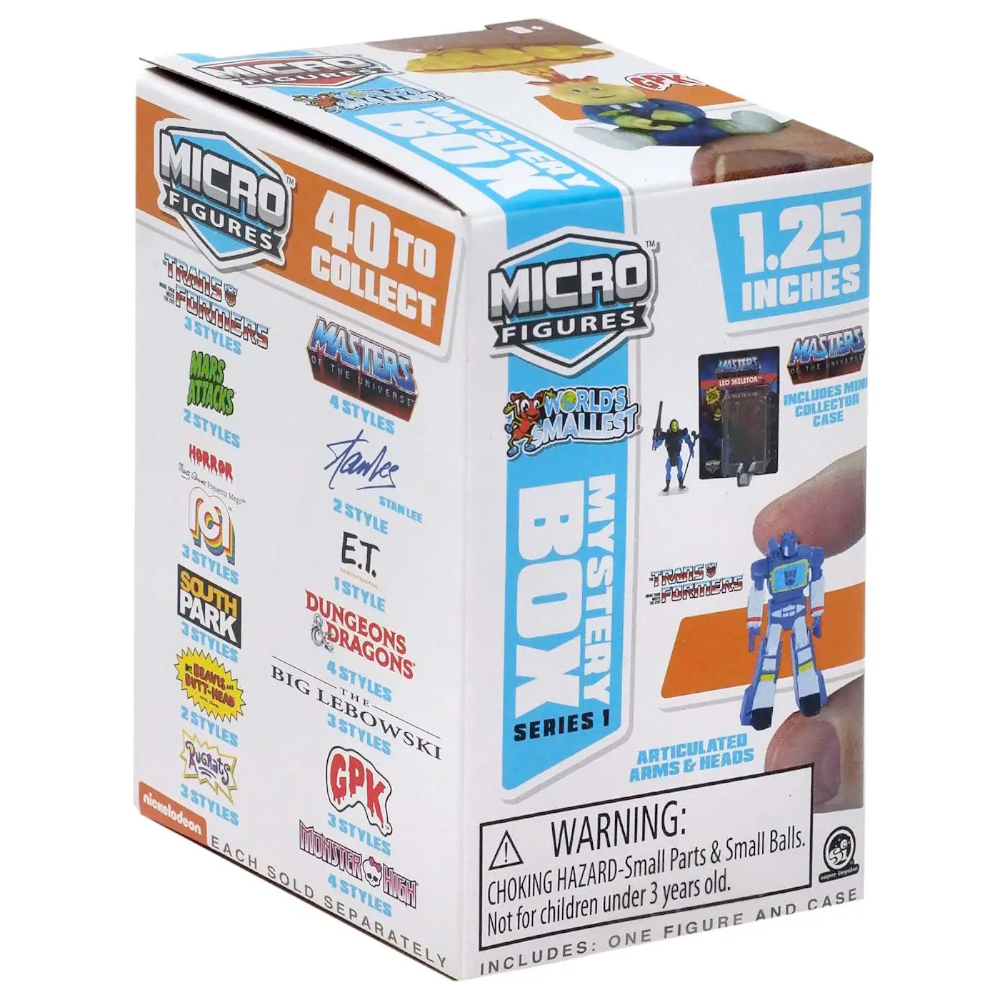 Super Impulse Toy Novelties Micro Figure Mystery Box - Series 1