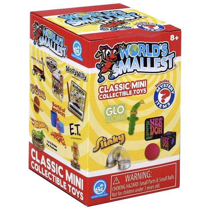 Super Impulse Toy Novelties World's Smallest Classic Mini Blind Box series 7