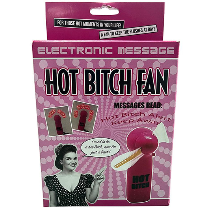 The Diabolical Gift People Toy Novelties Hot Bitch Handheld Fan