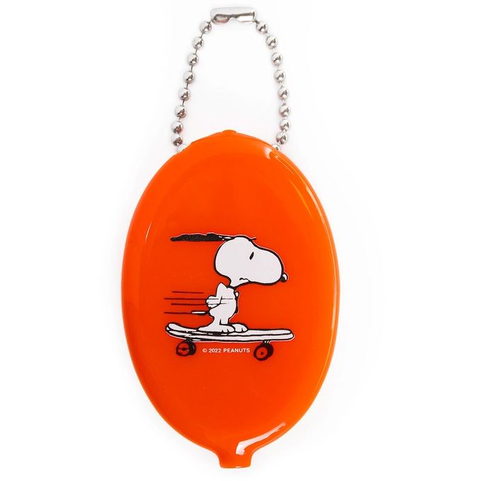 Three Potato Four Bags & Pouches Snoopy Skateboard Vintage Style Pinch Coin Purse
