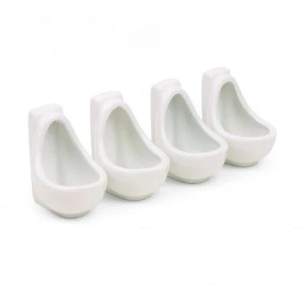 thumbsUp! Drinkware & Mugs Urinal Shot Glasses (Set of 4)