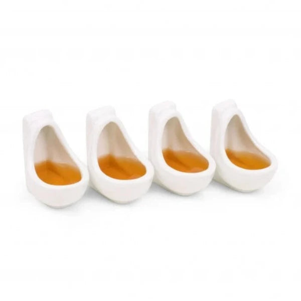 thumbsUp! Drinkware & Mugs Urinal Shot Glasses (Set of 4)