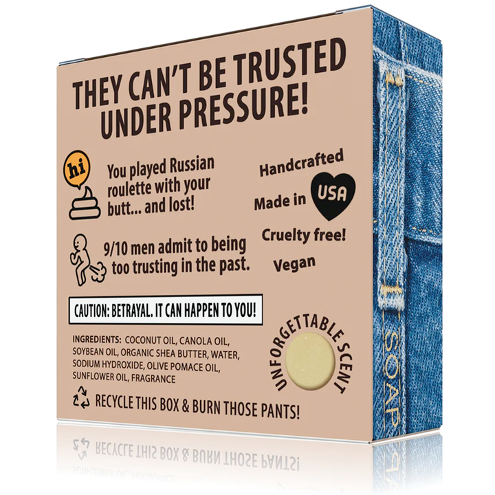 Totally Cheesy Personal Care Oops, That Wasn't A Fart Soap