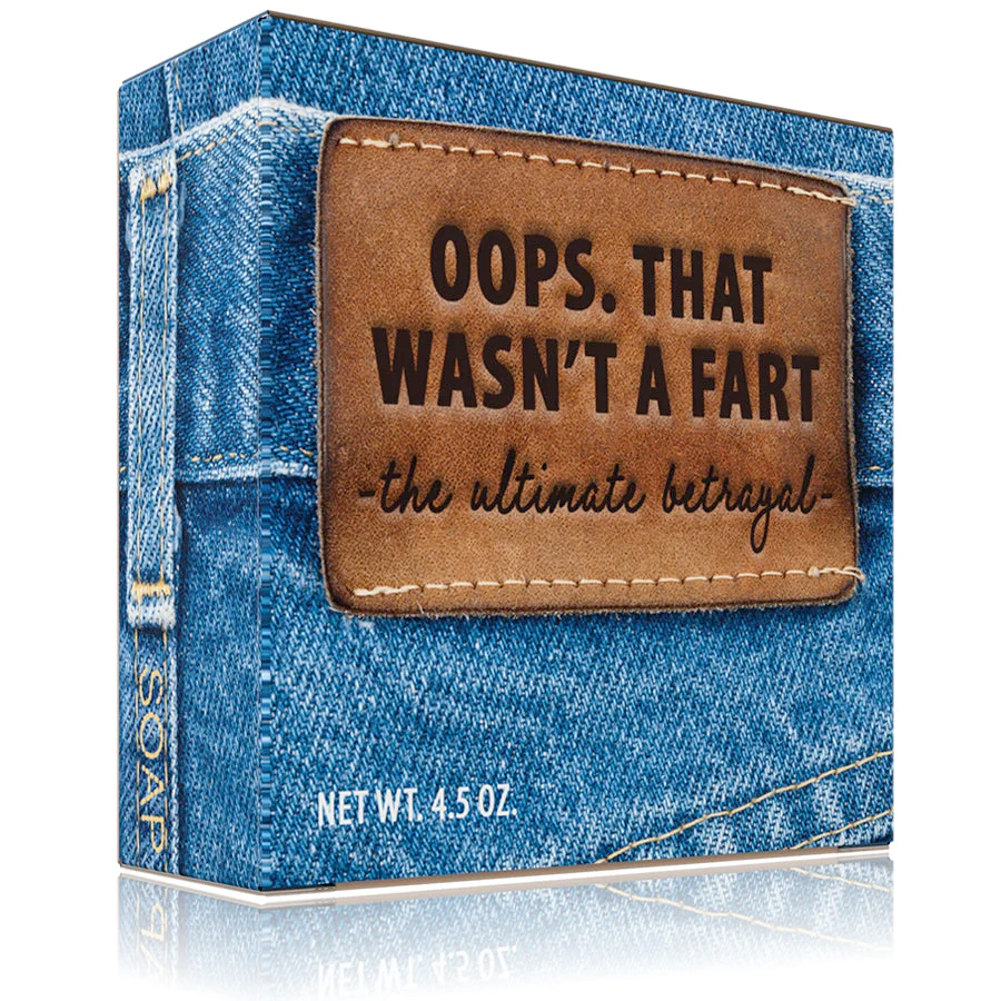 Totally Cheesy Personal Care Oops, That Wasn't A Fart Soap