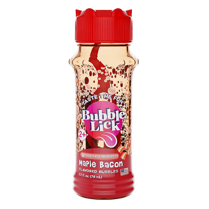 Toysmith Toy Novelties Maple Bacon Bubblelick Flavored Bubbles