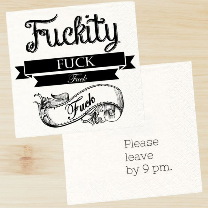 Twisted Wares Kitchen & Table Snarky Cocktail Napkins