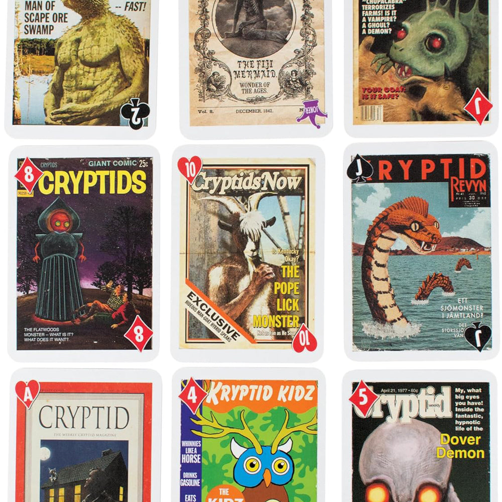 Unemployed Philosophers Guild Games Cryptid Playing Card Set