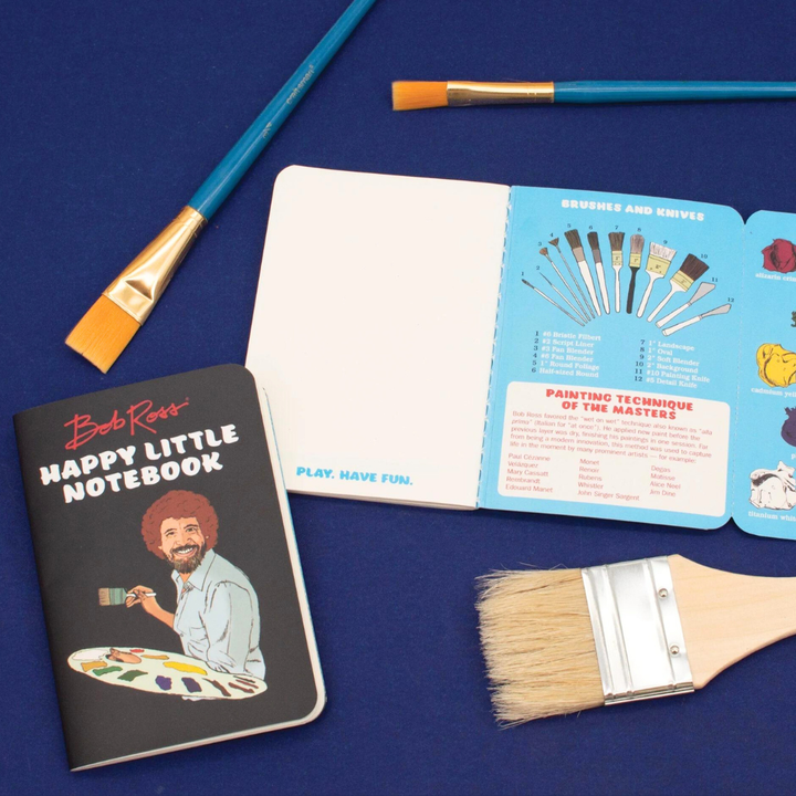 Unemployed Philosophers Guild Journals & Notebooks Bob Ross Notebook