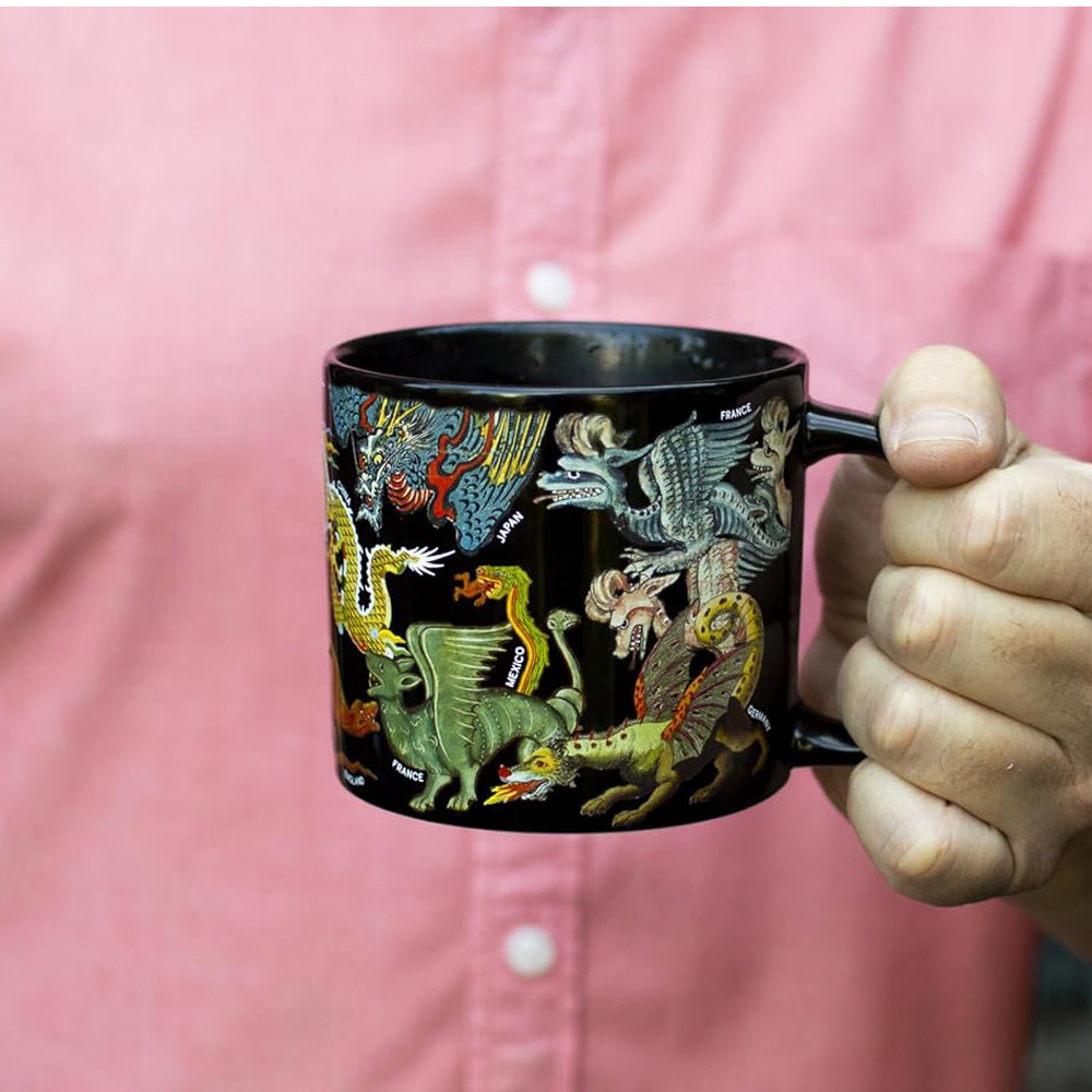 Unemployed Philosophers Guild Kitchen & Table Dragons Mug