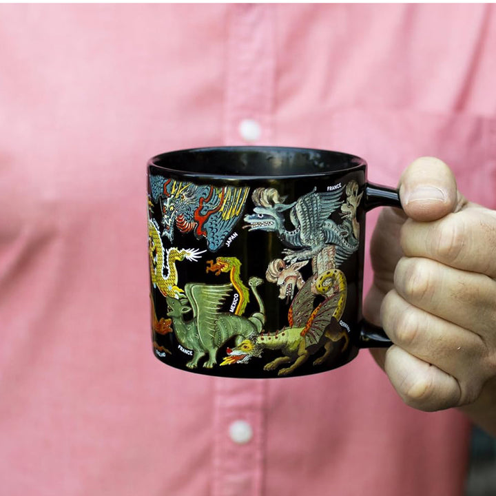 Unemployed Philosophers Guild Kitchen & Table Dragons Mug
