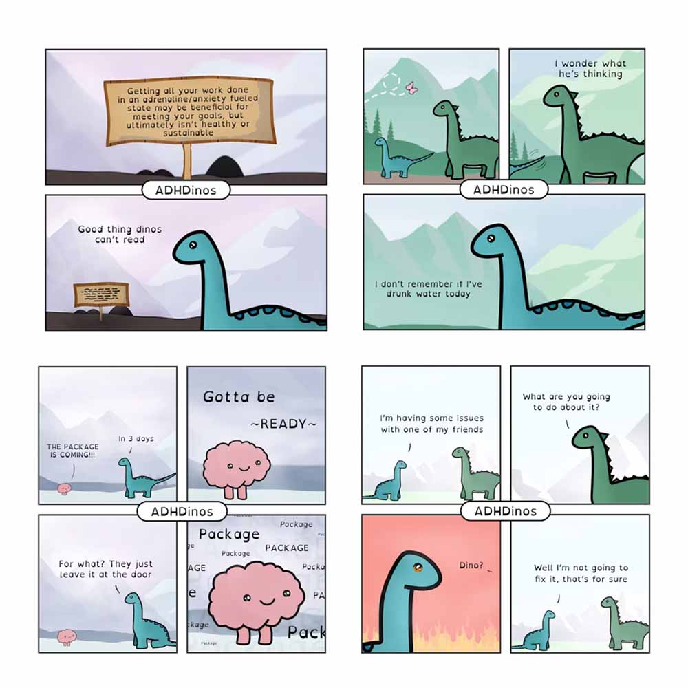 Union Square & Co. Books The Land Before Time Management: ADHDINOS