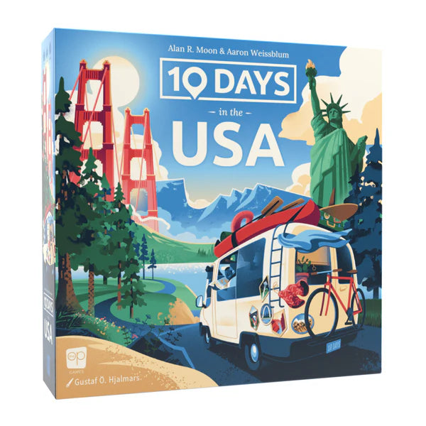 USAopoly Games 10 Days in the USA Game