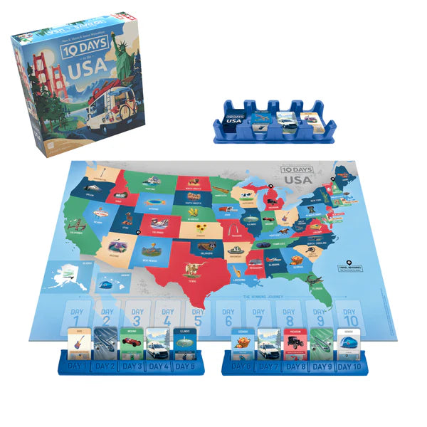 USAopoly Games 10 Days in the USA Game
