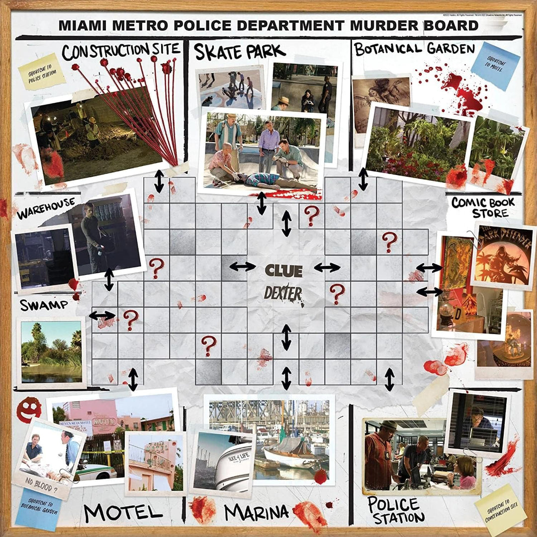 USAopoly Games Dexter Clue Game