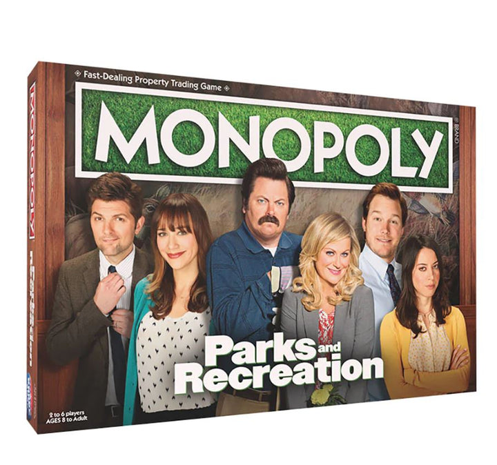 USAopoly Games Parks and Rec Monopoly