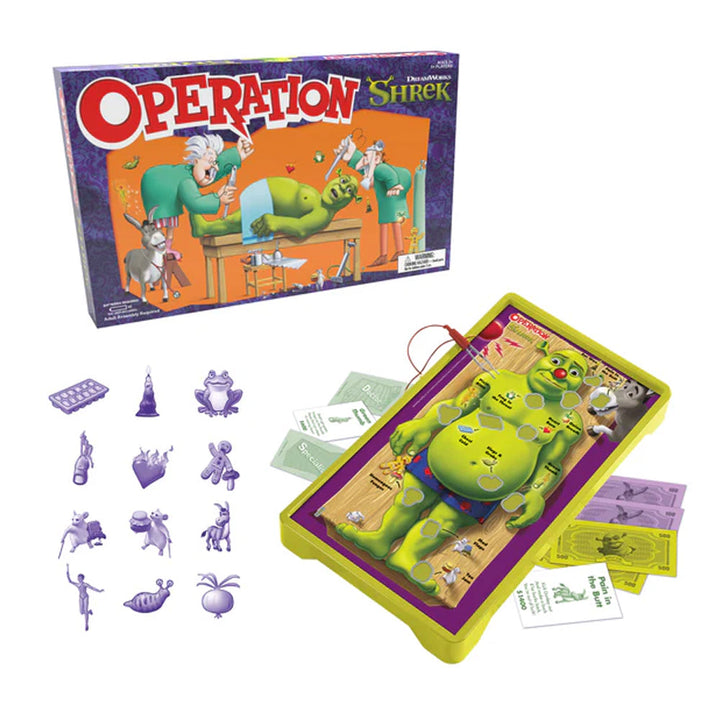 USAopoly Games Shrek Operation