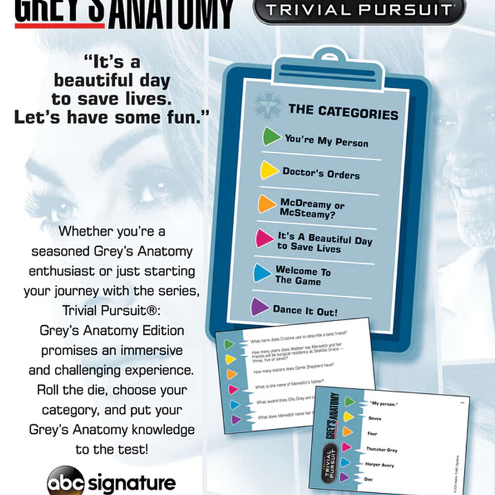USAopoly Games Trivial Pursuit: Grey's Anatomy