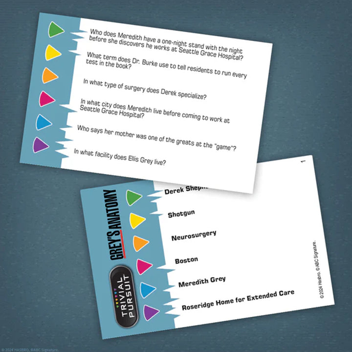 USAopoly Games Trivial Pursuit: Grey's Anatomy
