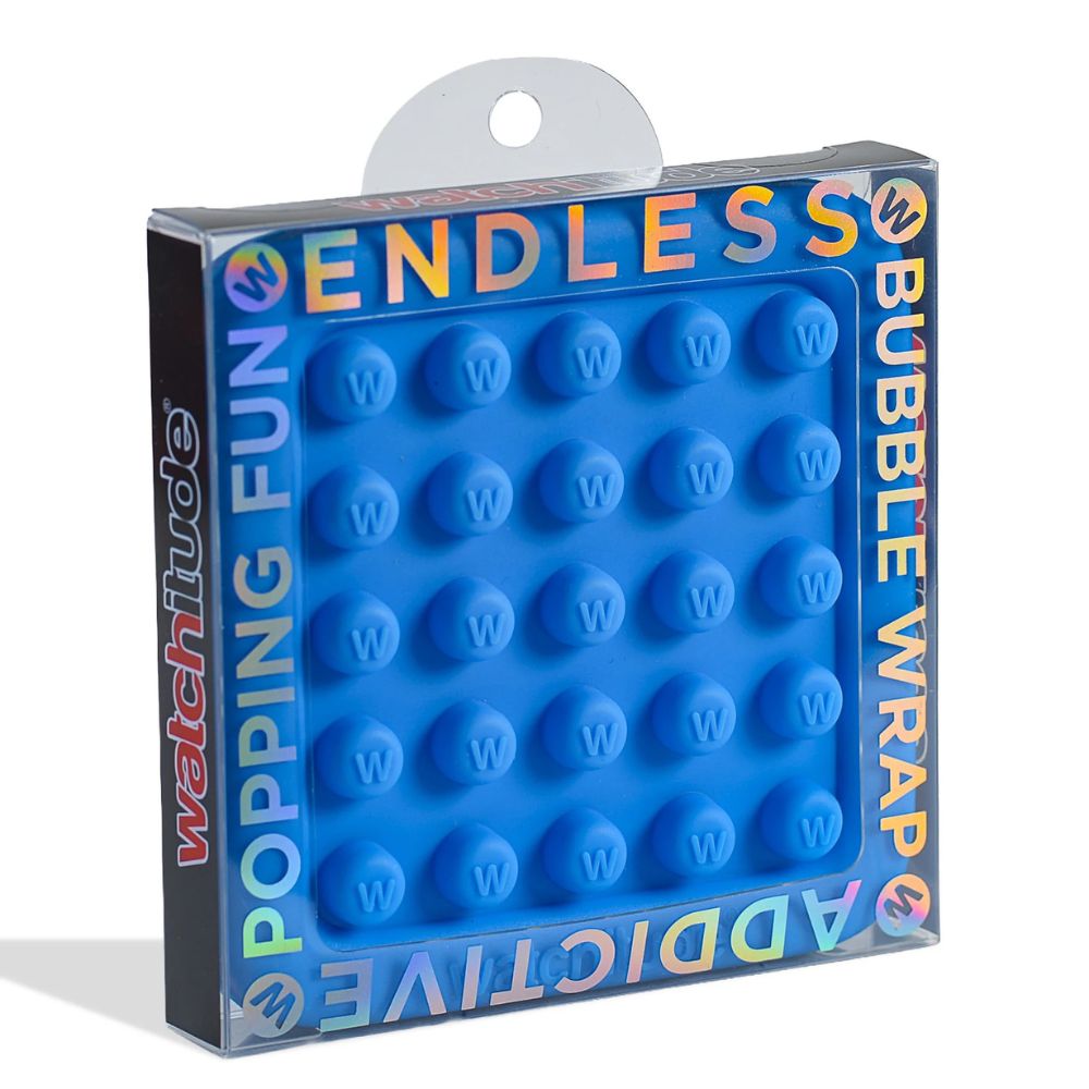 Watchitude Toy Novelties Endless Bubble Wrap Popping Fun - one random color