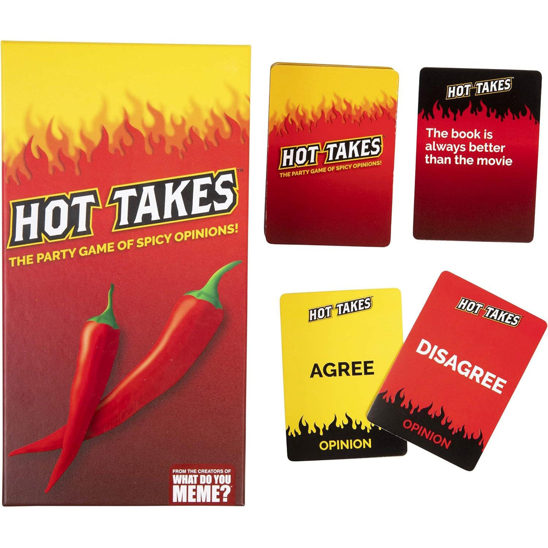 What Do You Meme? Games Hot Takes Game - Party Game of Spicy Opinions