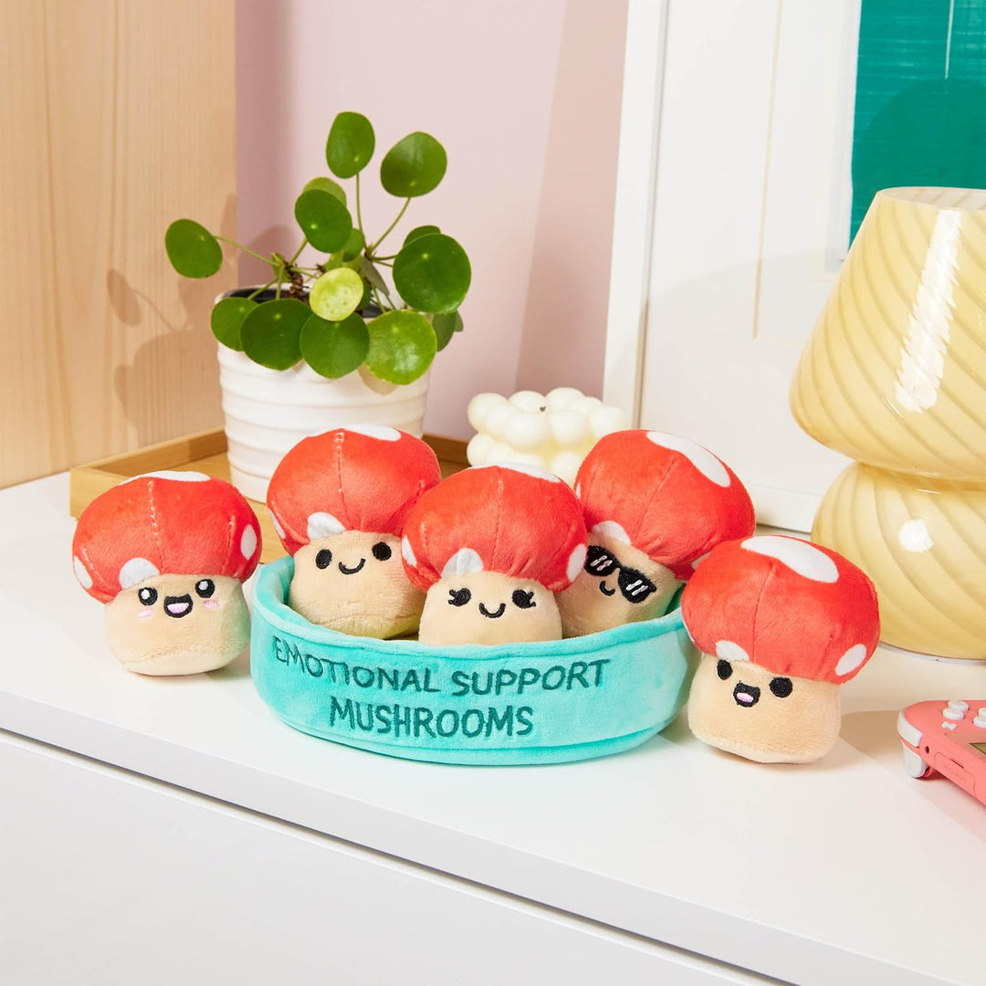 What Do You Meme? Toy Stuffed Plush Emotional Support Mushrooms