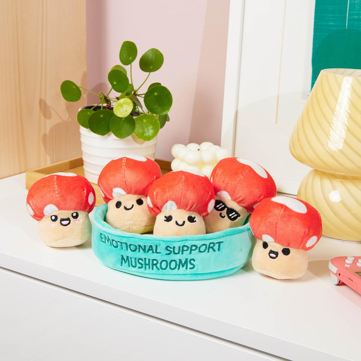 What Do You Meme? Toy Stuffed Plush Emotional Support Mushrooms